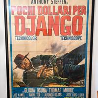 Poster cinema  “POCHI DOLLARI PER DJANGO” 4F