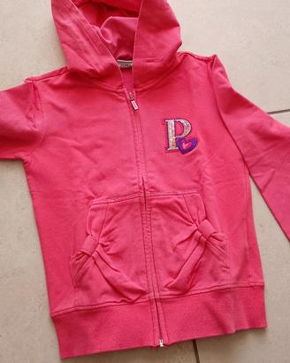 Felpa bambina 8 anni Primigi con cappuccio 