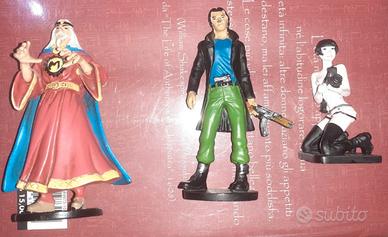 set Modelli personaggi Fumetti italiani 3D vintage