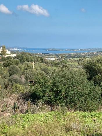 Terreno agricolo , con vista mare