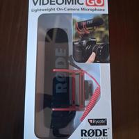 RØDE VideoMic GO Microfono MAI usato