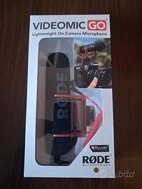 RØDE VideoMic GO Microfono MAI usato