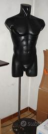 Mezzo busto in fibra da vetrina