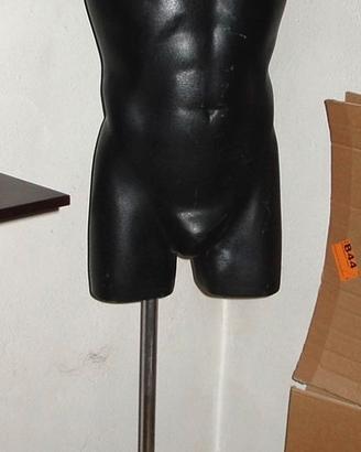 Mezzo busto in fibra da vetrina