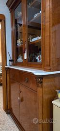 vetrina credenza legno 