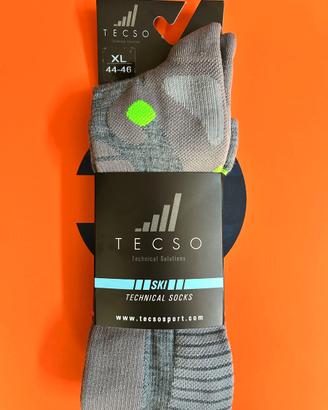 Calze uomo sci Tesco tg.xl-44/46 Grigio