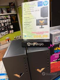 Pc da gameing i7 3060 ti  1tb ssd monitor asus