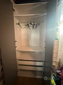 Armadio Pax 1 m ante a specchio