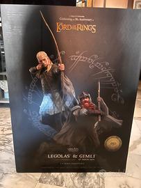 Weta Legolas and Gimli at Amon Hen 1/6 nuovo