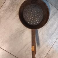 padella caldarroste vintage 