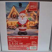 babbo natale gonfiabile 1,20 metri