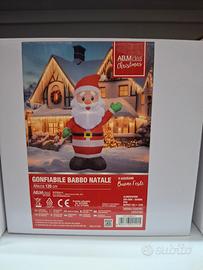 babbo natale gonfiabile 1,20 metri