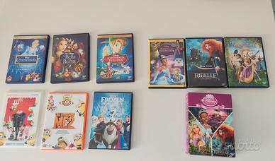 6 DVD Disney + cofanetto 3 DVD