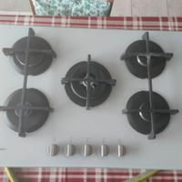 PIASTRA GAS A 5 FUOCHI