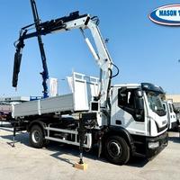 NUOVO EUROCARGO 180-320K ribaltabile + gru JIB