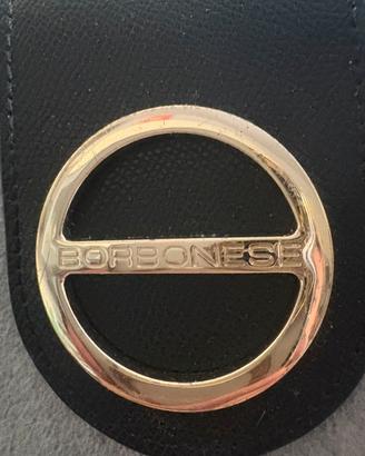 Borbonese Borsa nera nuova con cartellino