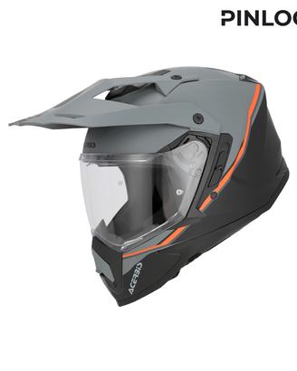 CASCO ASSAULT ACERBIS GRIGIO OPACO Casco Adventure