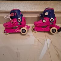 Pattini Decathlon Oxelo taglia 26 28 