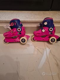 Pattini Decathlon Oxelo taglia 26 28 