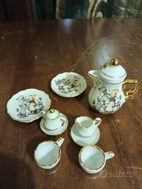 set da tè in porcellana tedesca