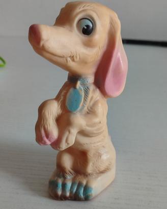 Gioco Giocattolo Cane Gomma Rubbertoys fischietto 