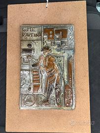 Angelo Biancini ceramica CMC Muratori Ravenna