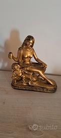 Statua Venere Oro con Angioletto