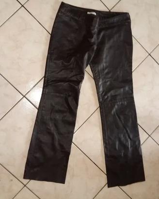 Pantaloni donna pelle nr 44 vintage