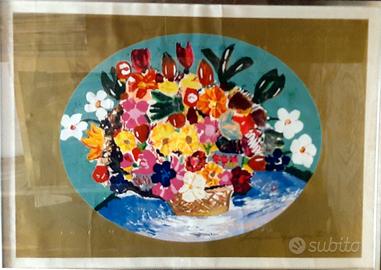 Litografia con autografo