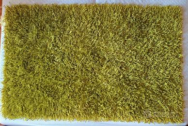 Tappeto Shaggy Verde Mela / Verde Lime - Maia-Tex
