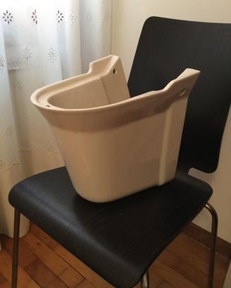 Semi colonna lavabo dolomite Clodia