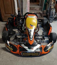 Go kart crg + strumentazione gps