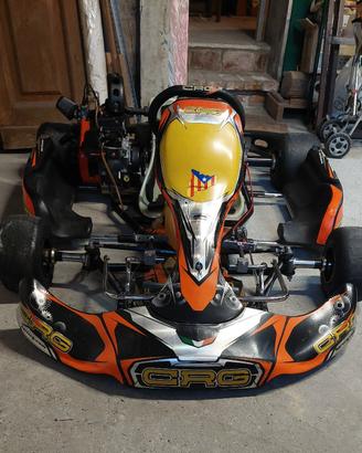 Go kart crg + strumentazione gps