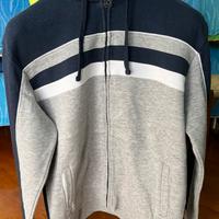 Felpa con cappuccio e cerniera