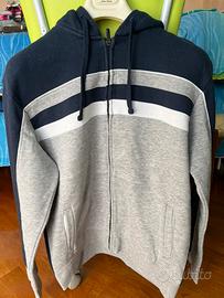 Felpa con cappuccio e cerniera