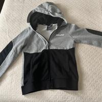 Felpa nike air nera grigia bambino