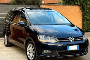 VW SHARAN 2.0D 6m-7POSTI-Pelle,Tetto-2014