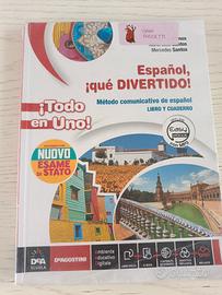 libro per scuola media Espanol, che divertido!