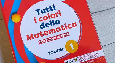 libro DEA scuola Matematica edizione rossa VOL. 1