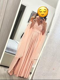 Abito da cerimonia completo di pashmina