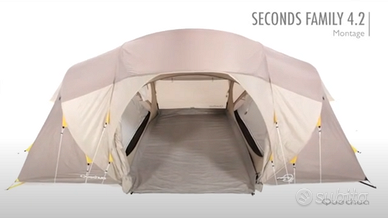 Tenda campeggio Quechua Family seconds 4.2