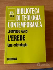 Libro “l’erede” di Leonardo Paris - Queriniana