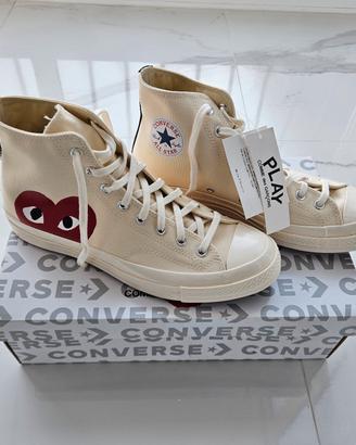 Converse x Comme des Garcons PLAY Chuck 70 