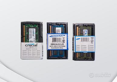 Memoria RAM 4GB DDR3 1333MHz sodimm nuova