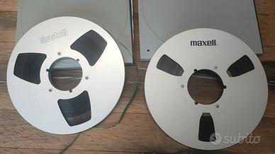 2 Bobine Alluminio per Registratori Reel to Reel