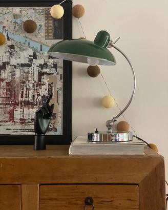 Lampada Vintage Modernariato Bauhaus Verde 50'60'