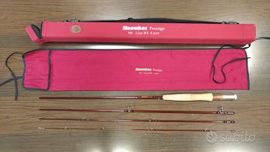 Canna per pesca a mosca Snowbee Prestige 9” coda 4