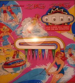 vetro flipper williams zig zag 1964