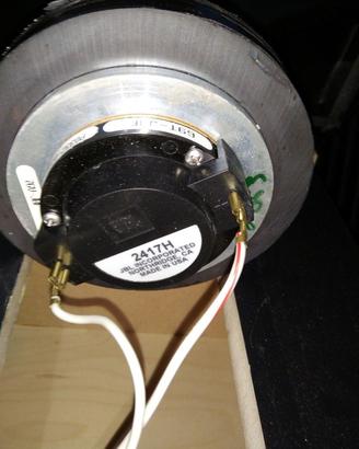 Driver tweeter a tromba JBL 2416H-1 e 2417H (M350)