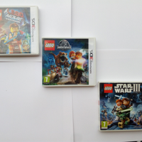 3 giochi LEGO per Nintendo DS